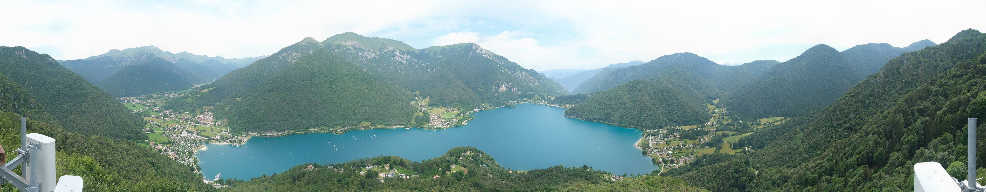 Archiv Foto Webcam Valle di Ledro - Blick auf den Ledrosee