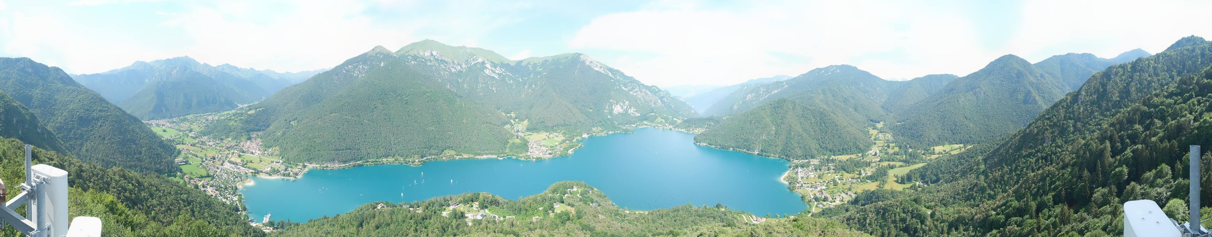 Archiv Foto Webcam Valle di Ledro - Blick auf den Ledrosee