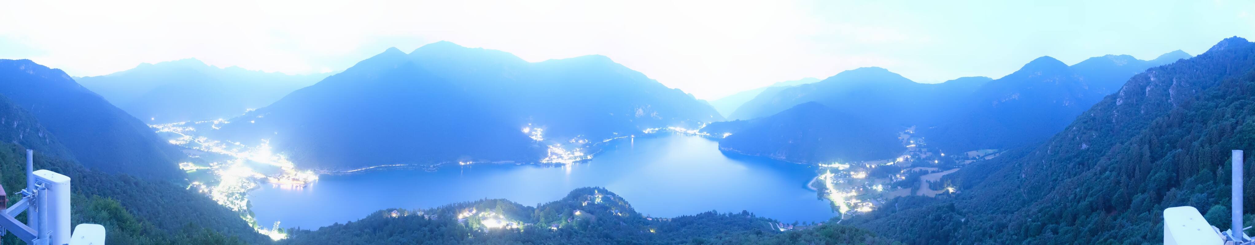 Archiv Foto Webcam Valle di Ledro - Blick auf den Ledrosee