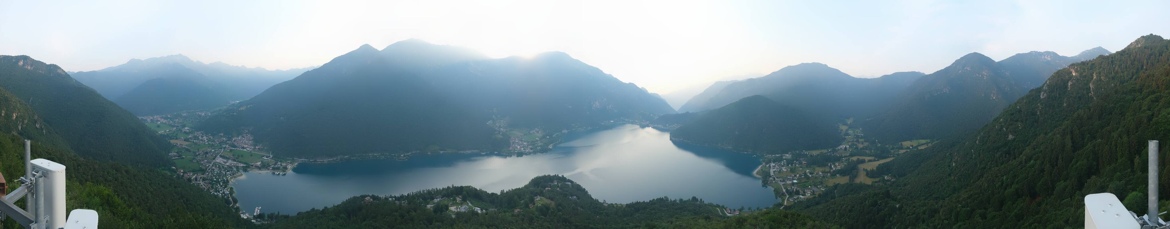 Archiv Foto Webcam Valle di Ledro - Blick auf den Ledrosee