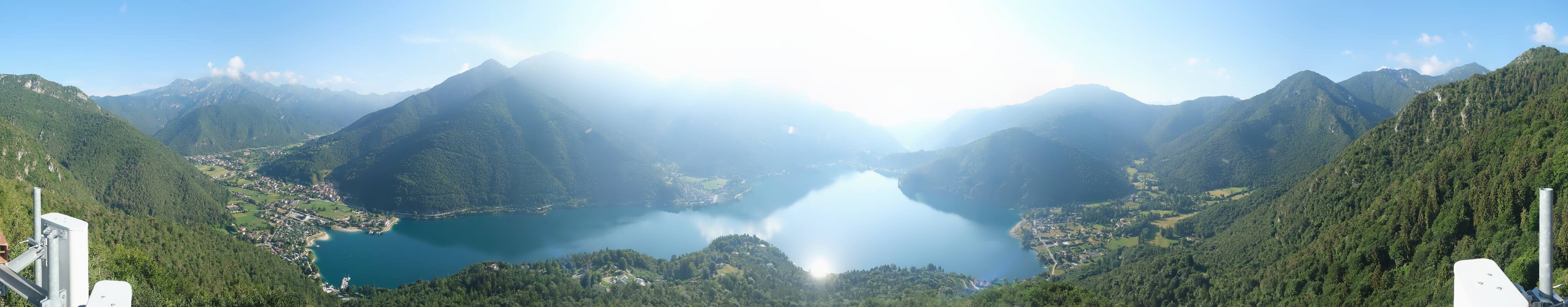 Archiv Foto Webcam Valle di Ledro - Blick auf den Ledrosee