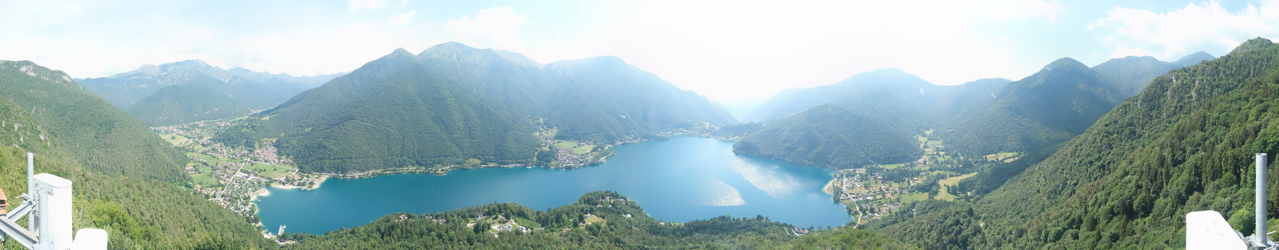 Archiv Foto Webcam Valle di Ledro - Blick auf den Ledrosee