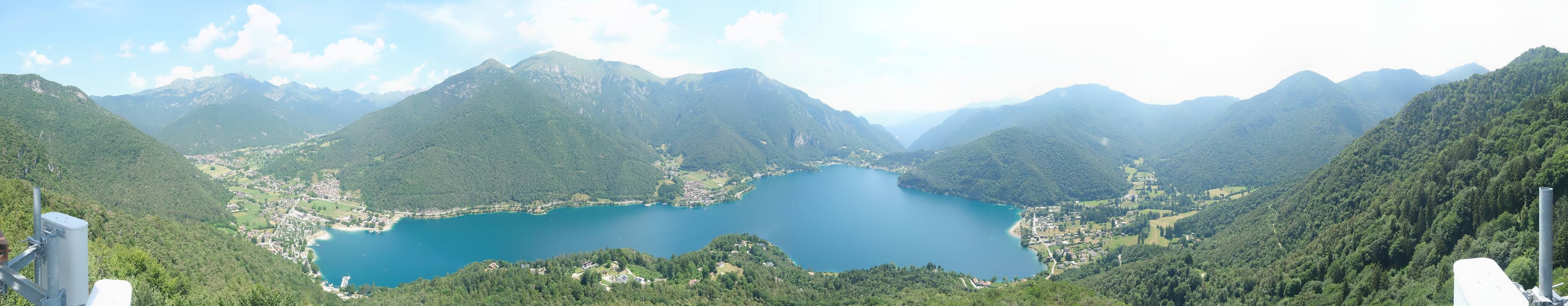 Archiv Foto Webcam Valle di Ledro - Blick auf den Ledrosee