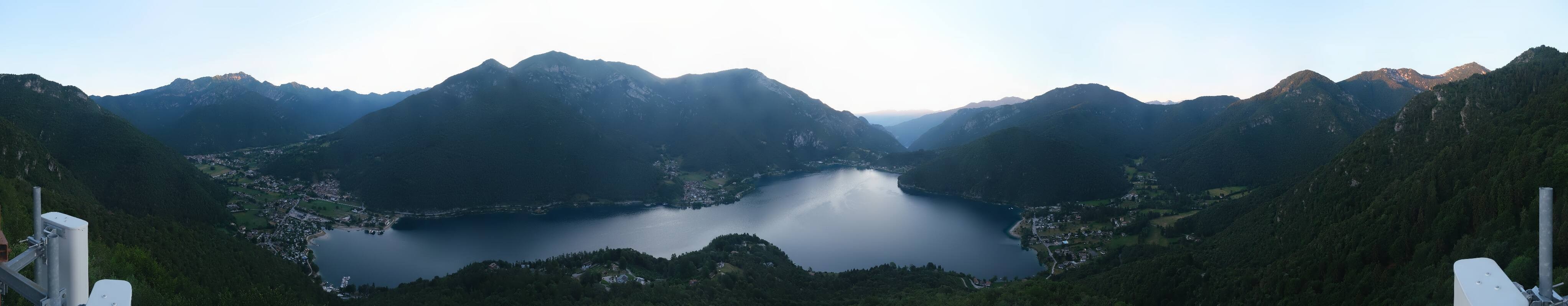 Archiv Foto Webcam Valle di Ledro - Blick auf den Ledrosee