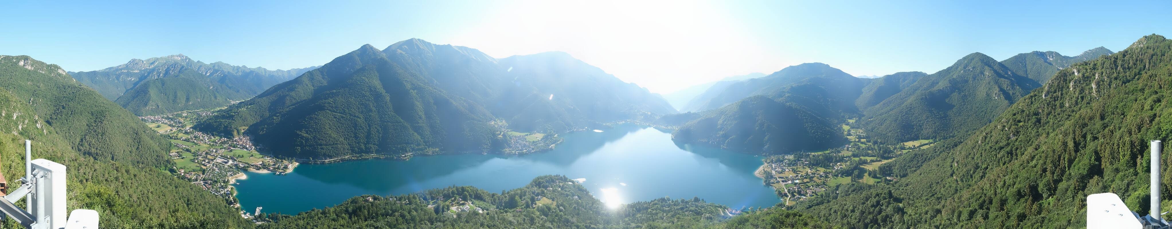Archiv Foto Webcam Valle di Ledro - Blick auf den Ledrosee