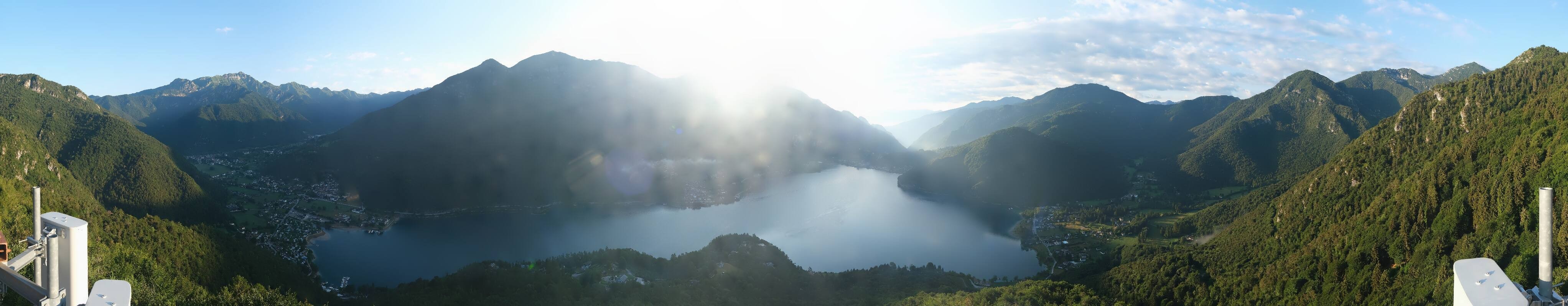 Archiv Foto Webcam Valle di Ledro - Blick auf den Ledrosee