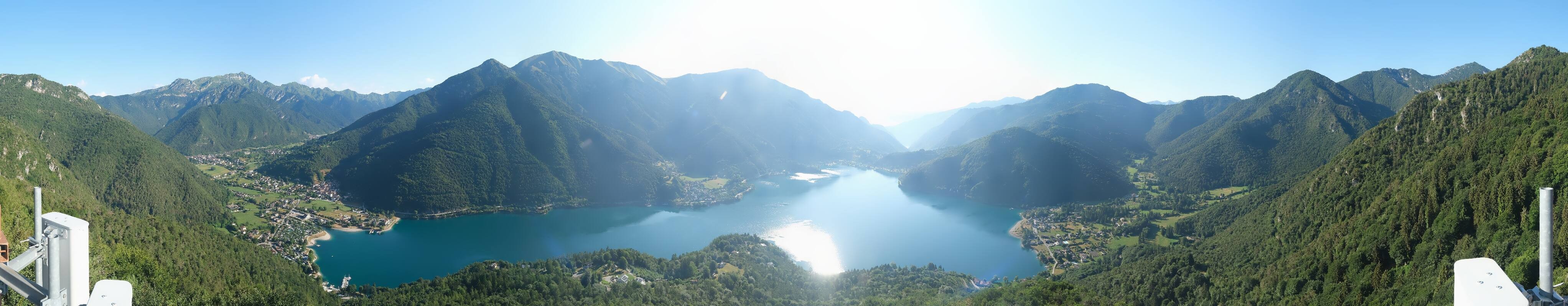 Archiv Foto Webcam Valle di Ledro - Blick auf den Ledrosee