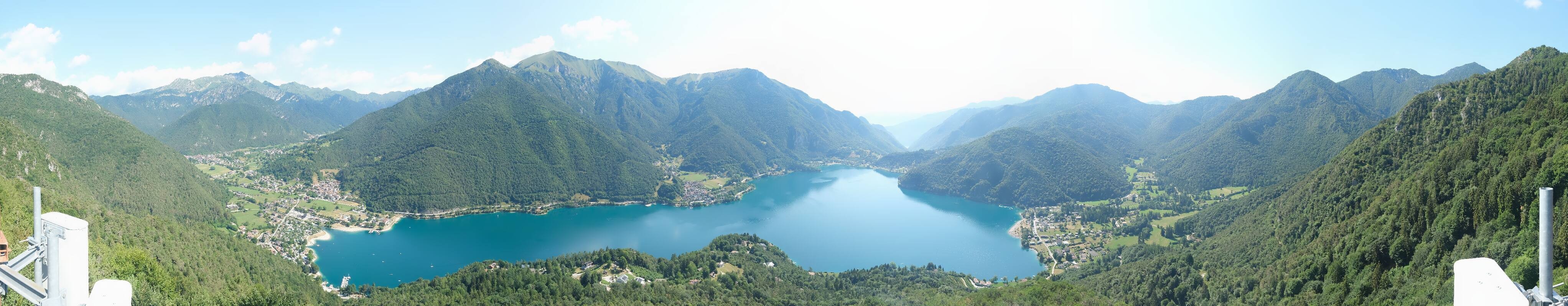 Archiv Foto Webcam Valle di Ledro - Blick auf den Ledrosee