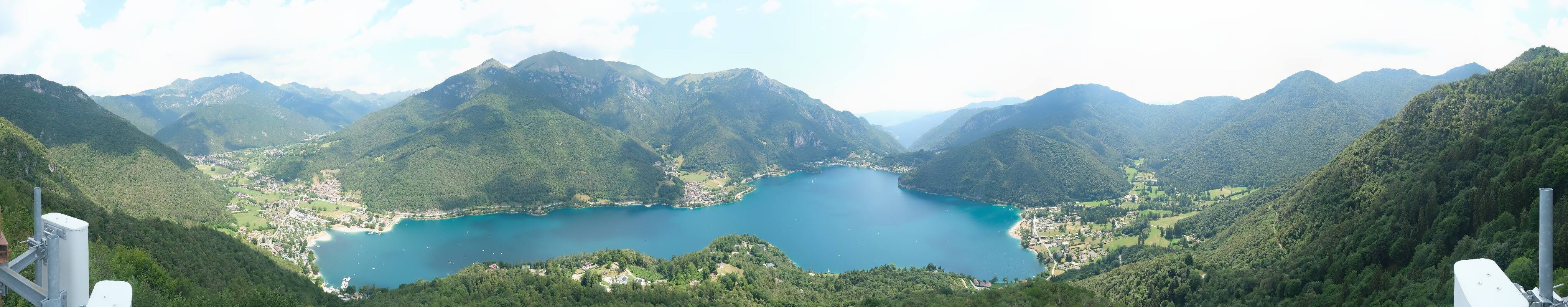 Archiv Foto Webcam Valle di Ledro - Blick auf den Ledrosee