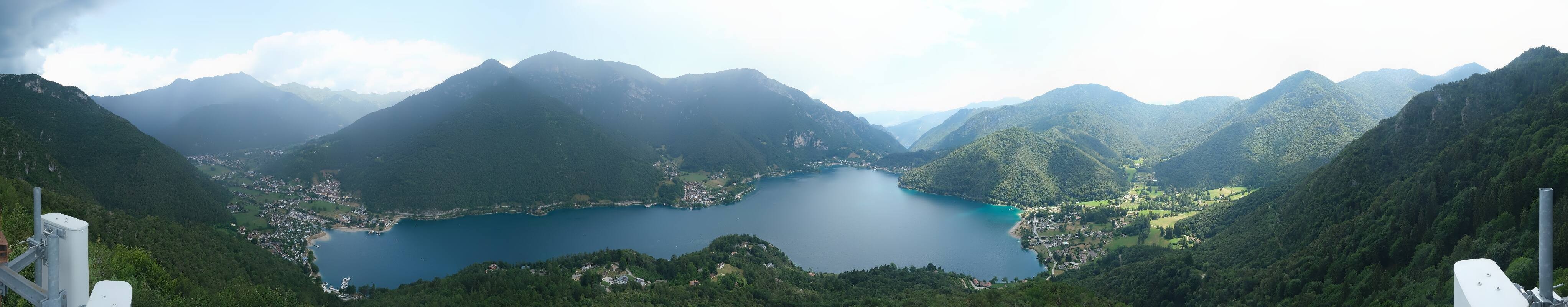 Archiv Foto Webcam Valle di Ledro - Blick auf den Ledrosee