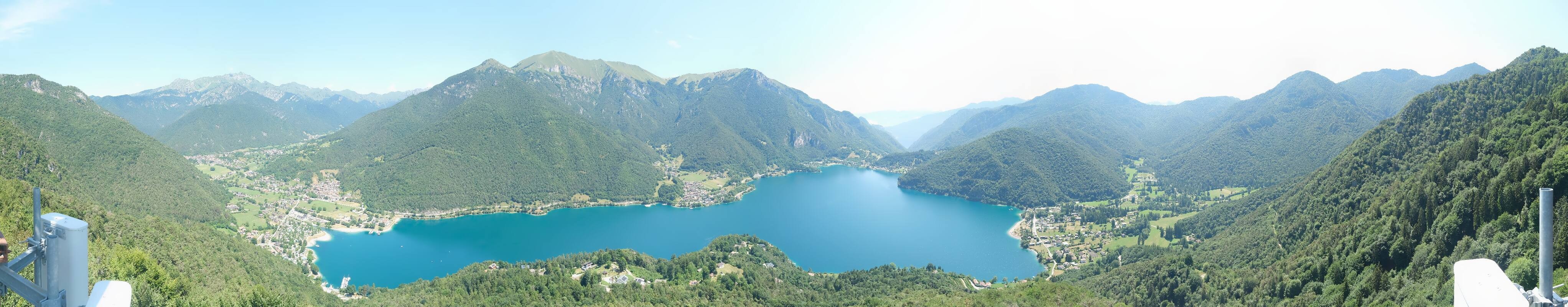 Archiv Foto Webcam Valle di Ledro - Blick auf den Ledrosee