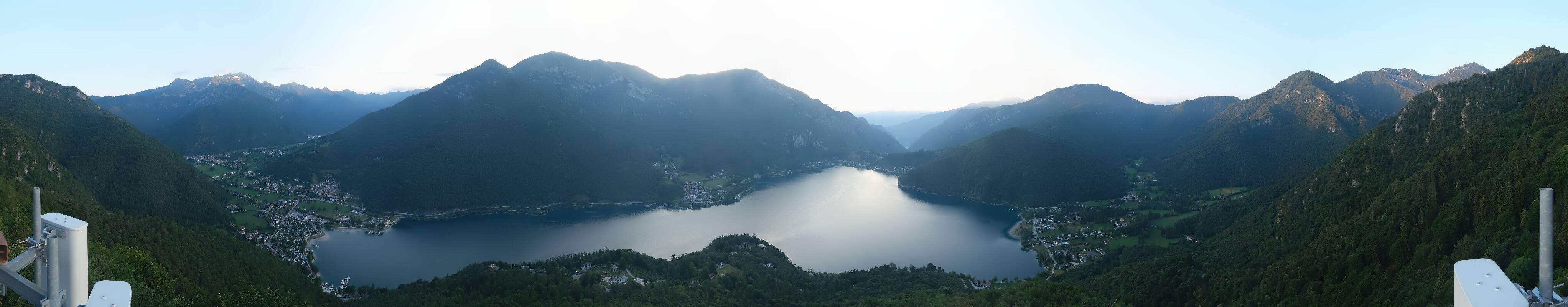 Archiv Foto Webcam Valle di Ledro - Blick auf den Ledrosee