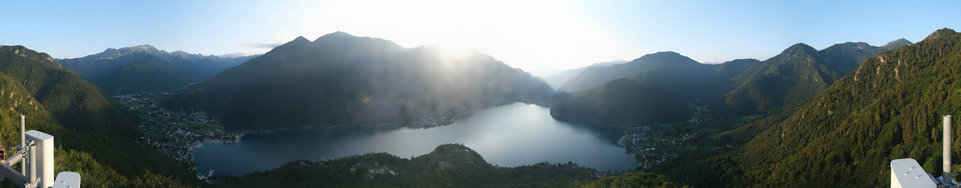 Archiv Foto Webcam Valle di Ledro - Blick auf den Ledrosee