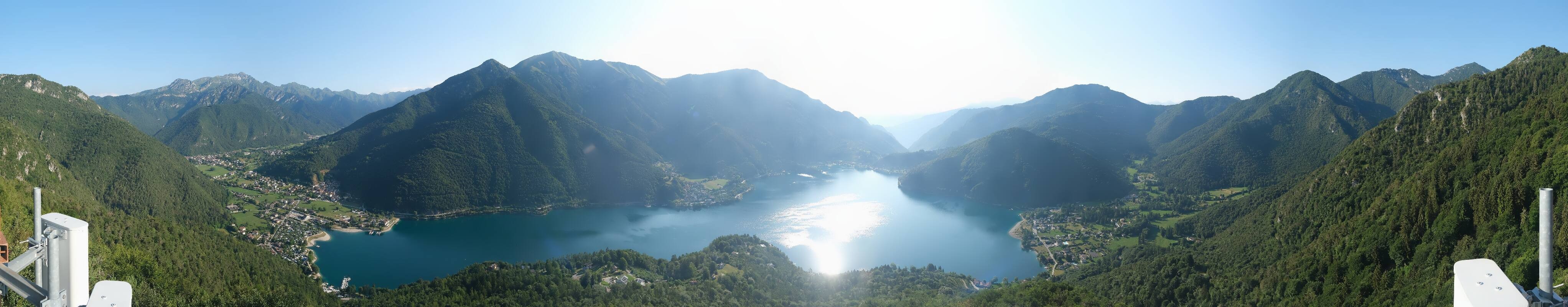 Archiv Foto Webcam Valle di Ledro - Blick auf den Ledrosee
