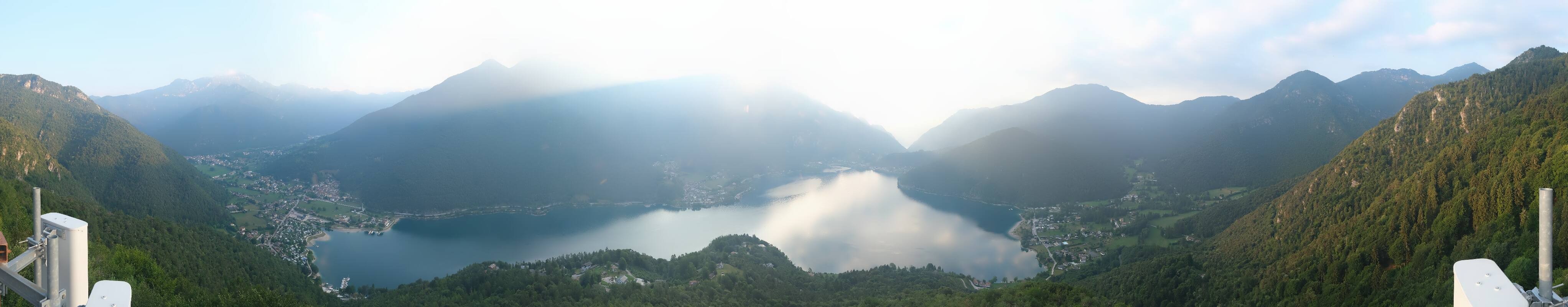 Archiv Foto Webcam Valle di Ledro - Blick auf den Ledrosee