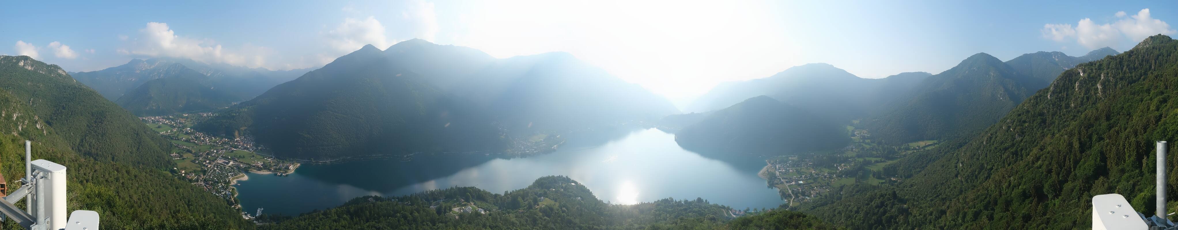 Archiv Foto Webcam Valle di Ledro - Blick auf den Ledrosee