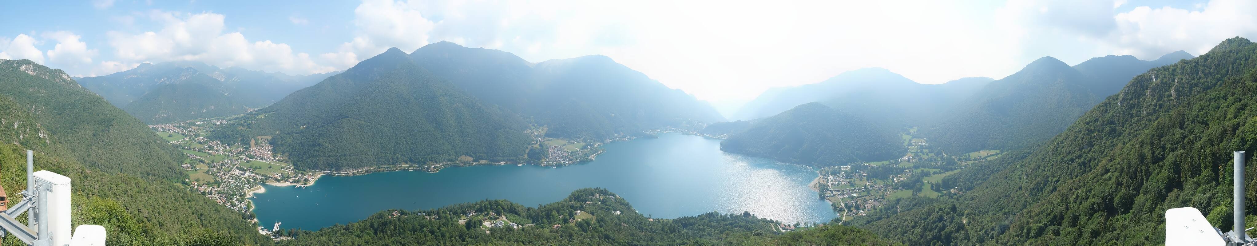 Archiv Foto Webcam Valle di Ledro - Blick auf den Ledrosee