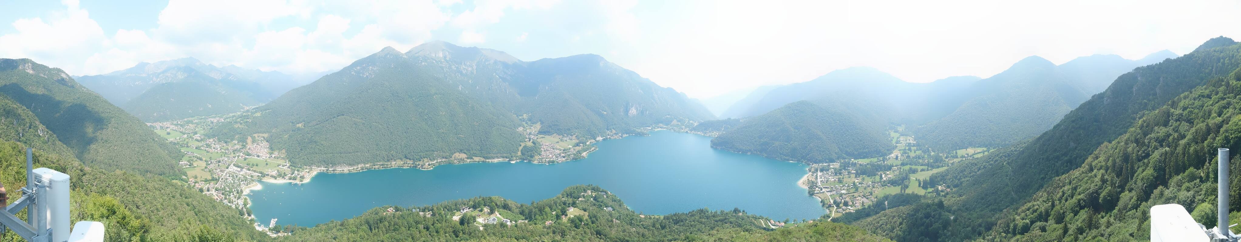 Archiv Foto Webcam Valle di Ledro - Blick auf den Ledrosee