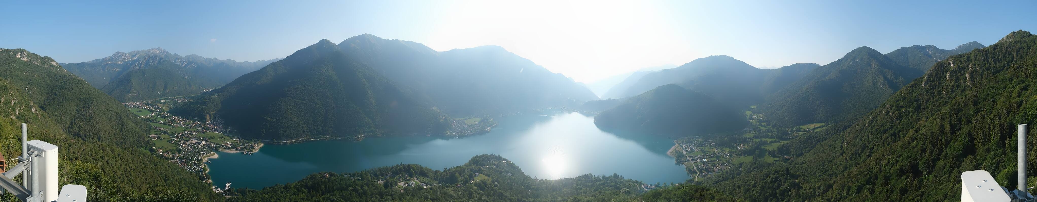 Archiv Foto Webcam Valle di Ledro - Blick auf den Ledrosee