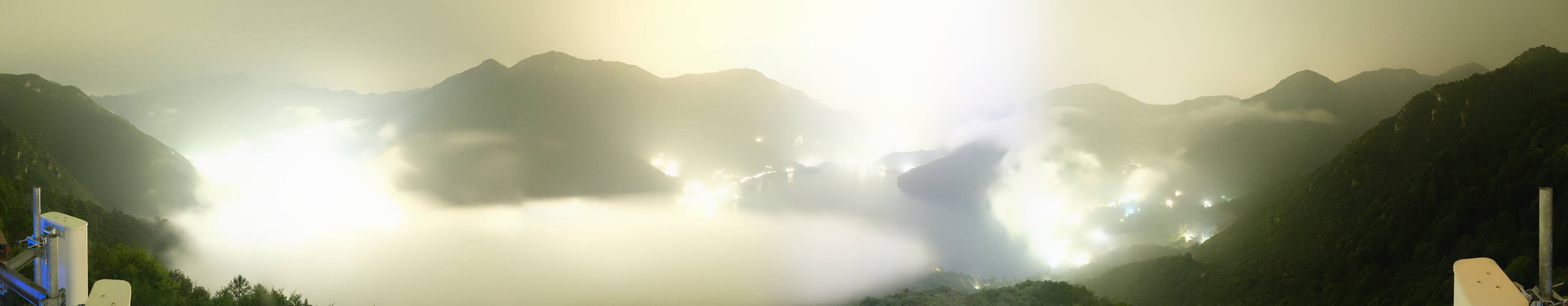 Archiv Foto Webcam Valle di Ledro - Blick auf den Ledrosee
