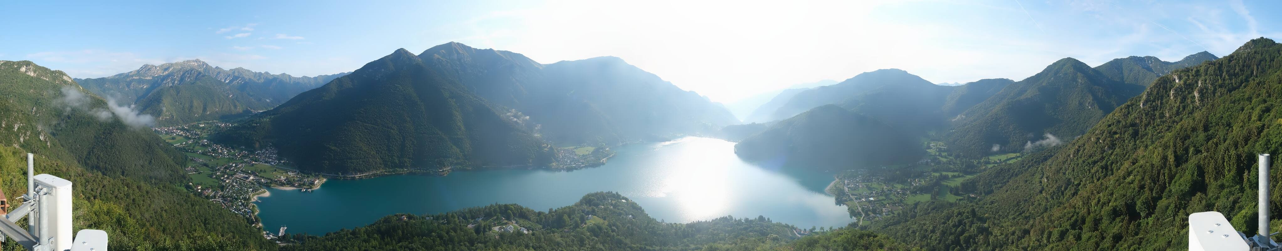 Archiv Foto Webcam Valle di Ledro - Blick auf den Ledrosee