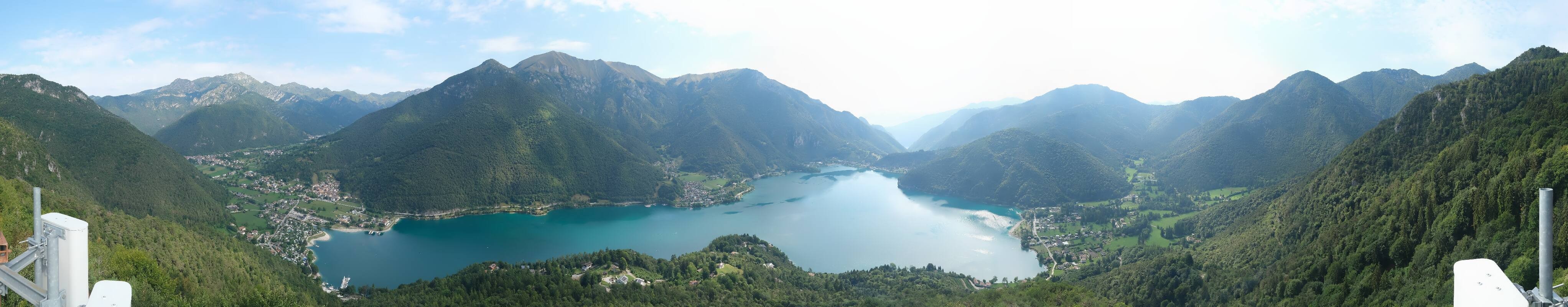 Archiv Foto Webcam Valle di Ledro - Blick auf den Ledrosee