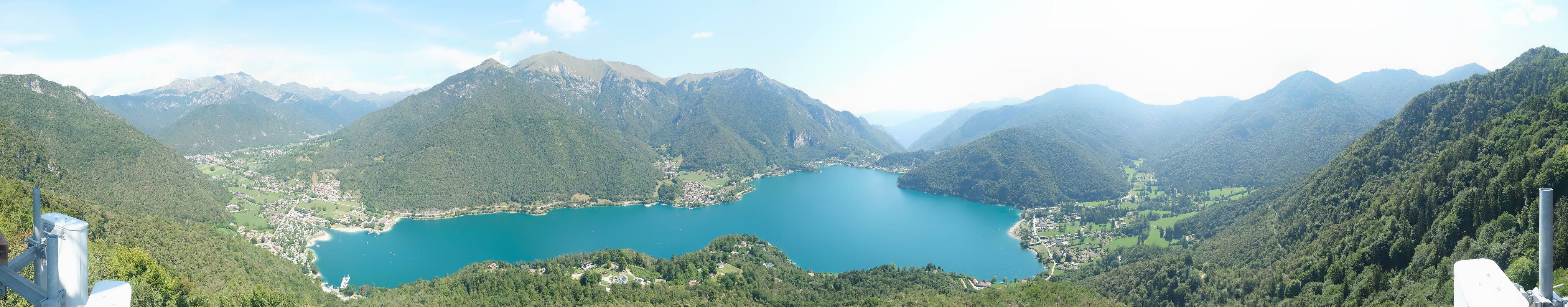 Archiv Foto Webcam Valle di Ledro - Blick auf den Ledrosee