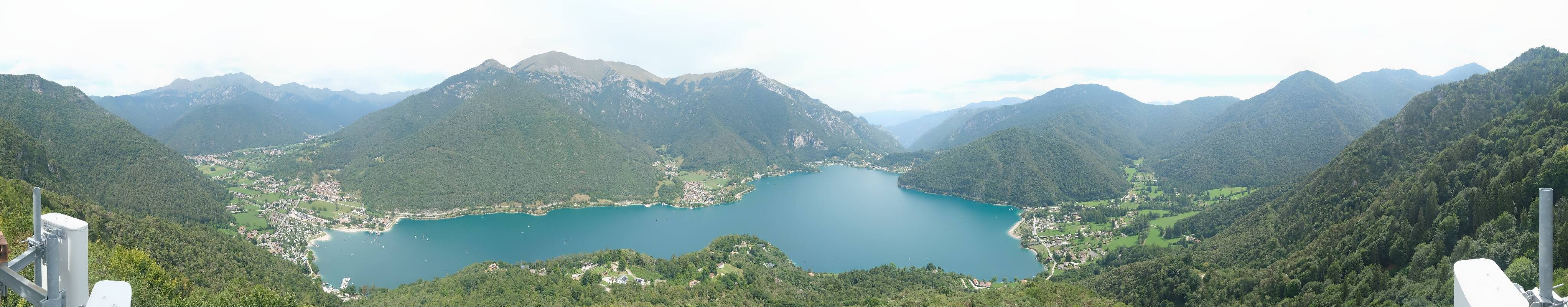 Archiv Foto Webcam Valle di Ledro - Blick auf den Ledrosee