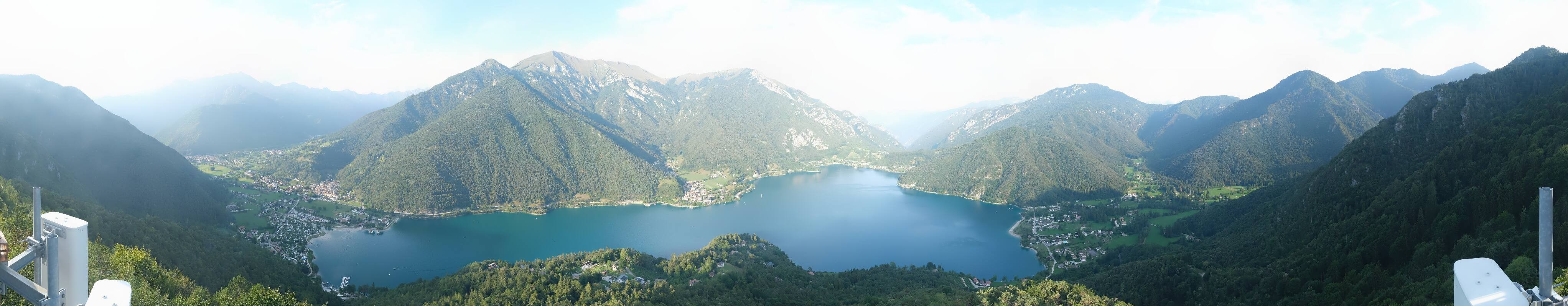 Archiv Foto Webcam Valle di Ledro - Blick auf den Ledrosee