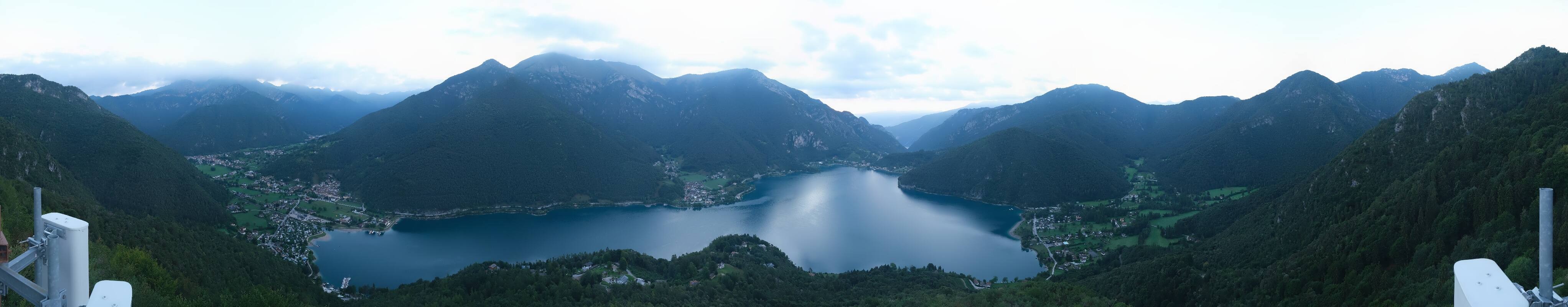 Archiv Foto Webcam Valle di Ledro - Blick auf den Ledrosee
