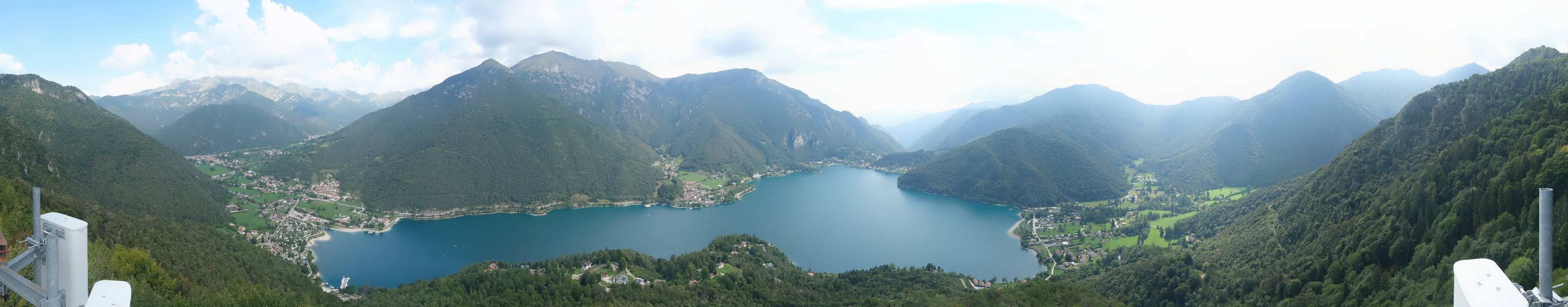 Archiv Foto Webcam Valle di Ledro - Blick auf den Ledrosee