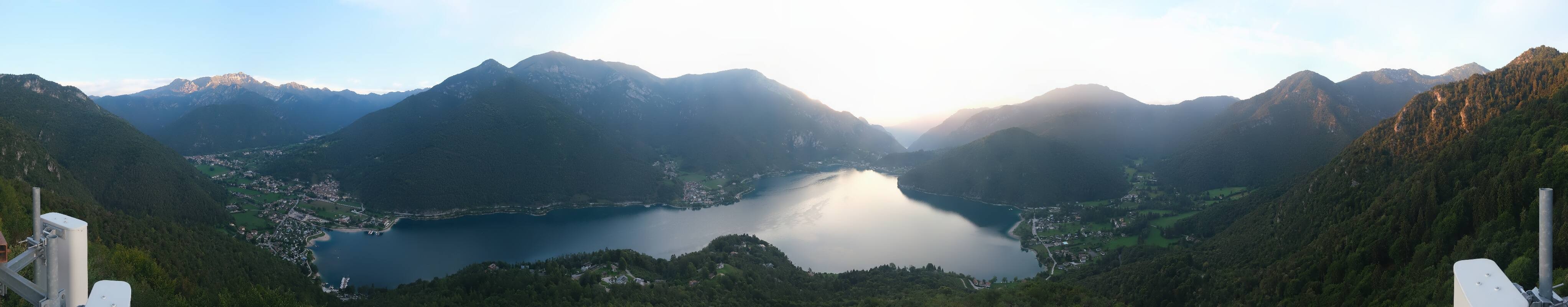 Archiv Foto Webcam Valle di Ledro - Blick auf den Ledrosee