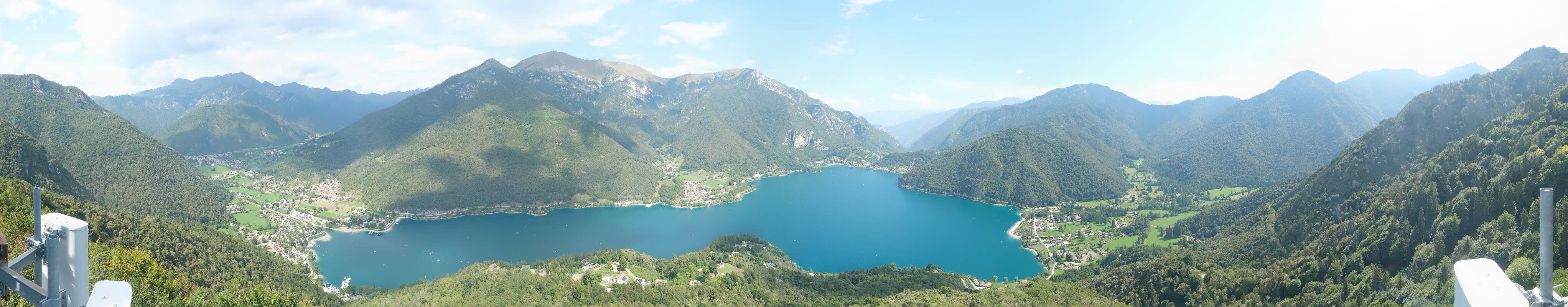 Archiv Foto Webcam Valle di Ledro - Blick auf den Ledrosee