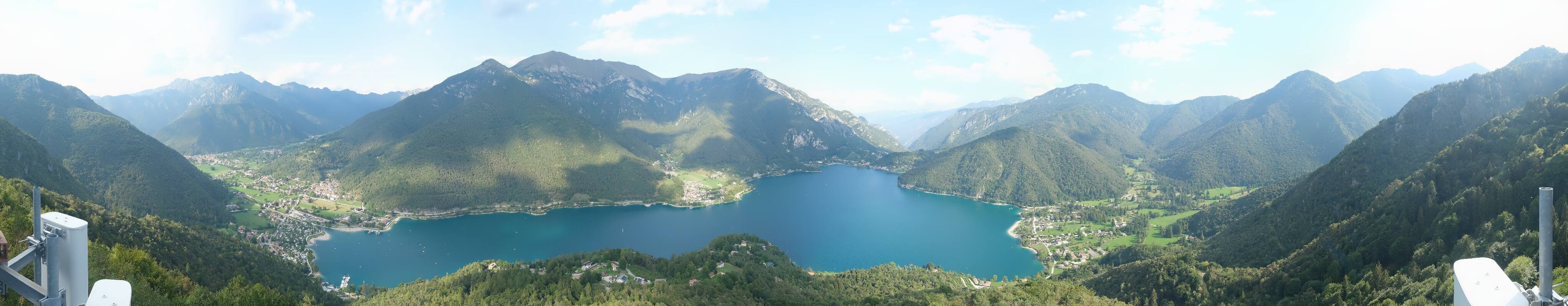 Archiv Foto Webcam Valle di Ledro - Blick auf den Ledrosee