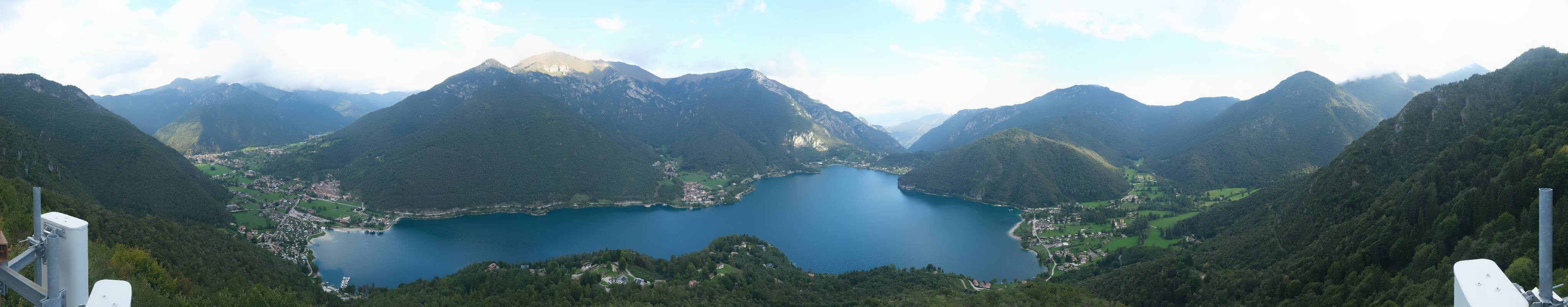 Archiv Foto Webcam Valle di Ledro - Blick auf den Ledrosee