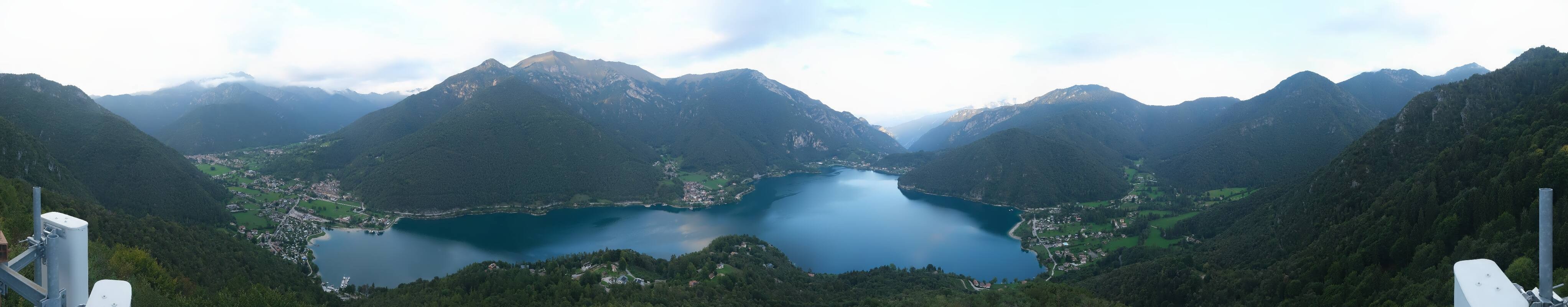 Archiv Foto Webcam Valle di Ledro - Blick auf den Ledrosee