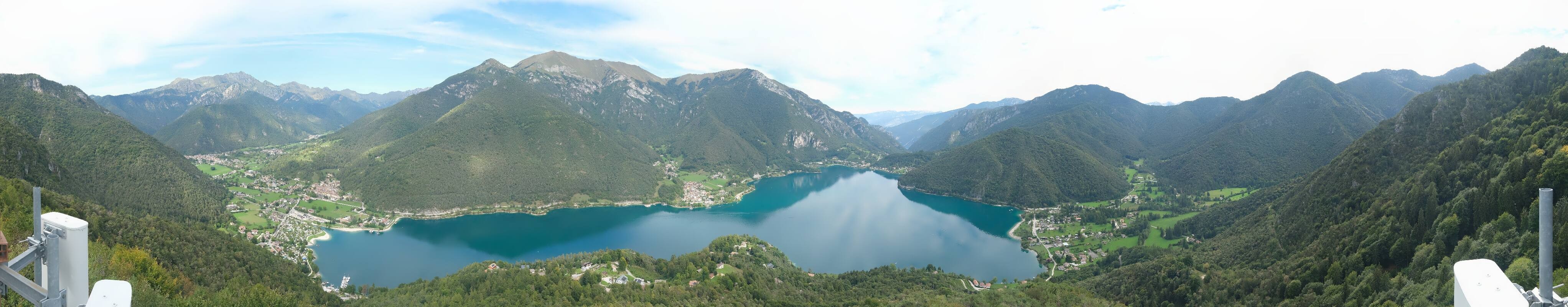 Archiv Foto Webcam Valle di Ledro - Blick auf den Ledrosee
