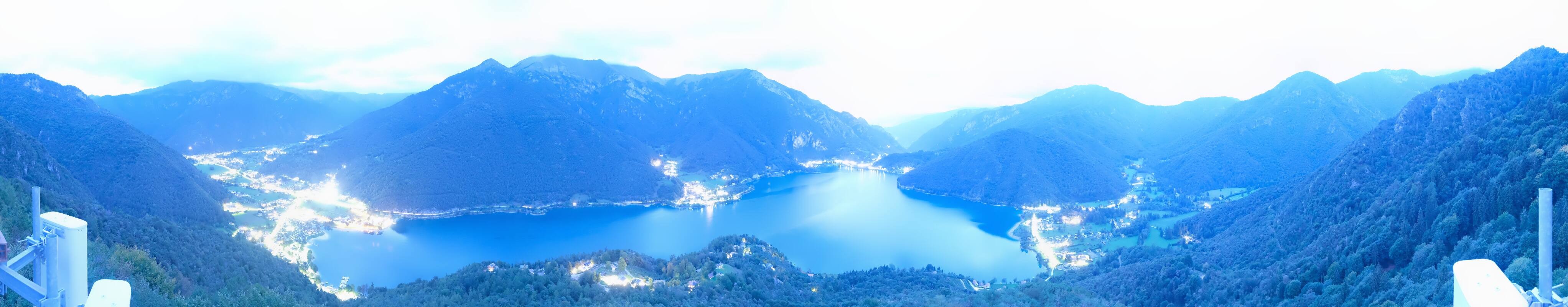 Archiv Foto Webcam Valle di Ledro - Blick auf den Ledrosee