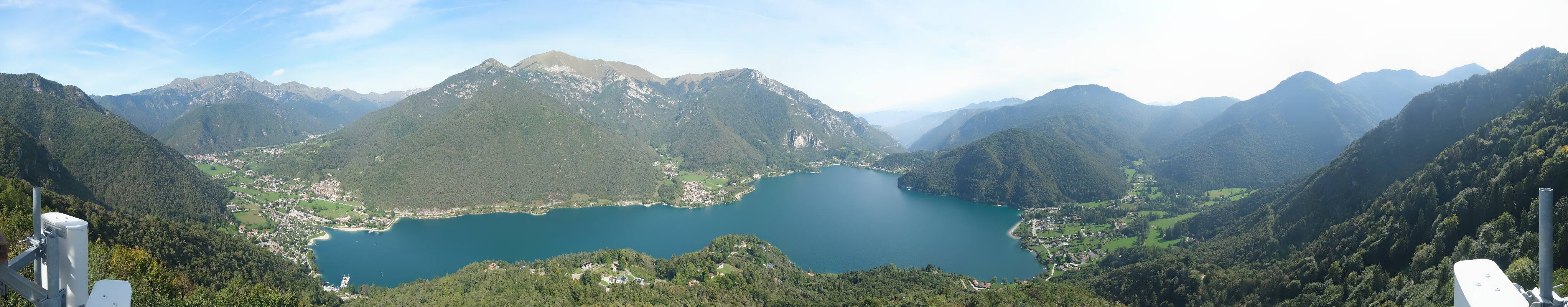 Archiv Foto Webcam Valle di Ledro - Blick auf den Ledrosee