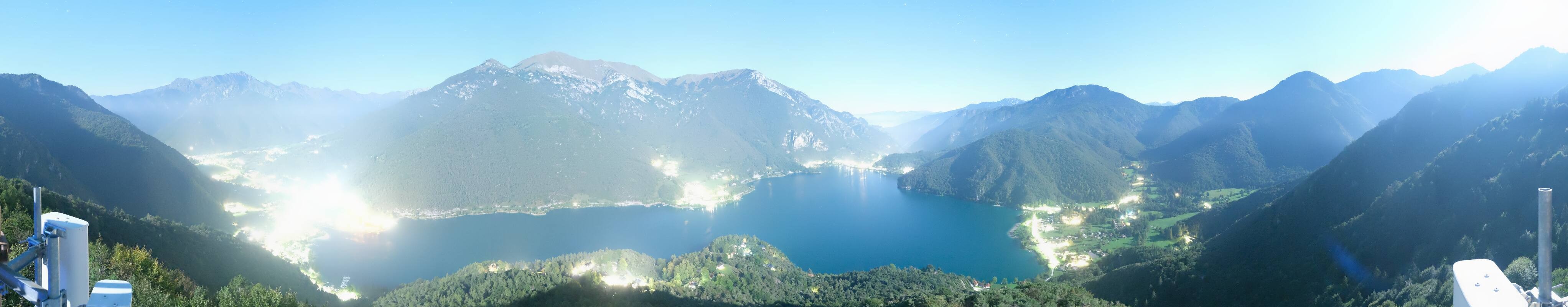 Archiv Foto Webcam Valle di Ledro - Blick auf den Ledrosee