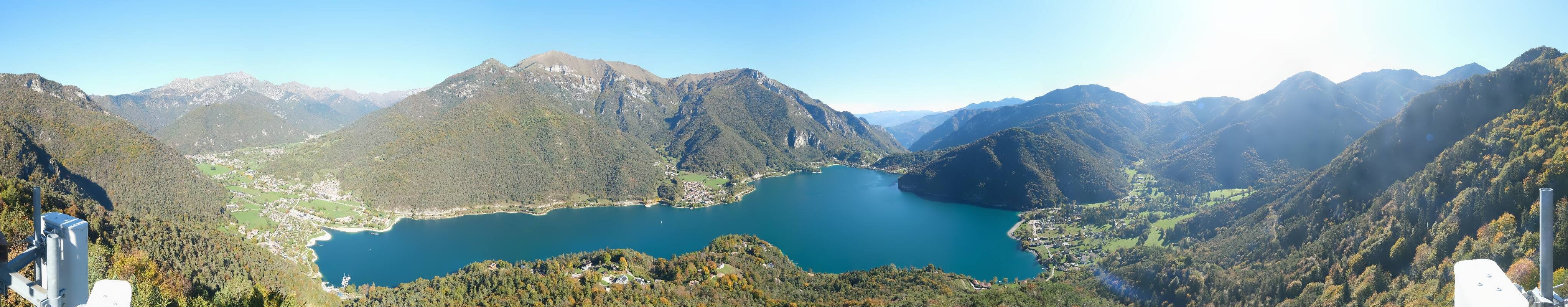 Archiv Foto Webcam Valle di Ledro - Blick auf den Ledrosee