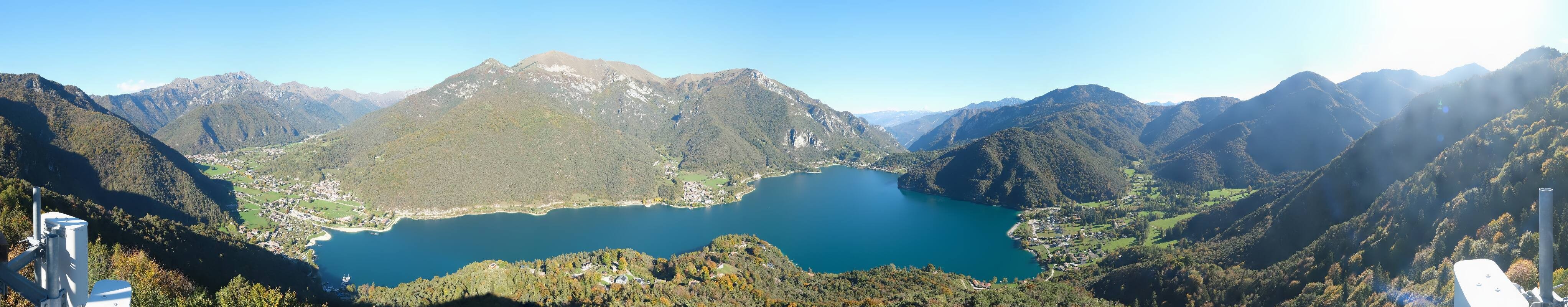 Archiv Foto Webcam Valle di Ledro - Blick auf den Ledrosee