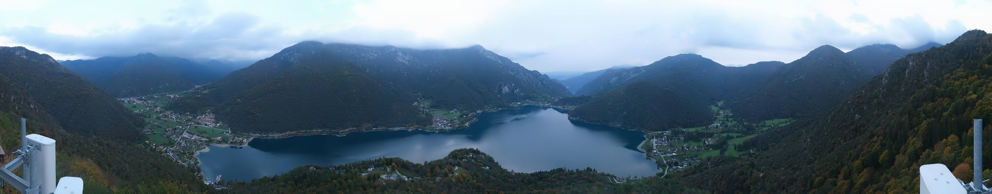 Archiv Foto Webcam Valle di Ledro - Blick auf den Ledrosee