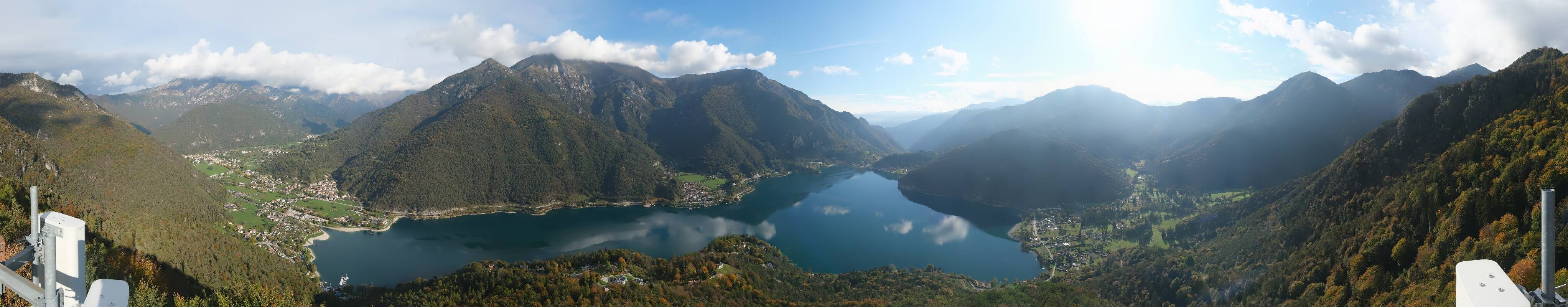 Archiv Foto Webcam Valle di Ledro - Blick auf den Ledrosee