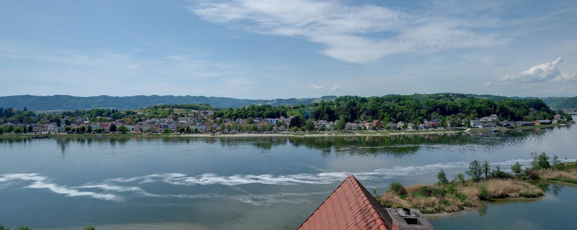 Archiv Foto Webcam Aschach an der Donau - Faustschlössl