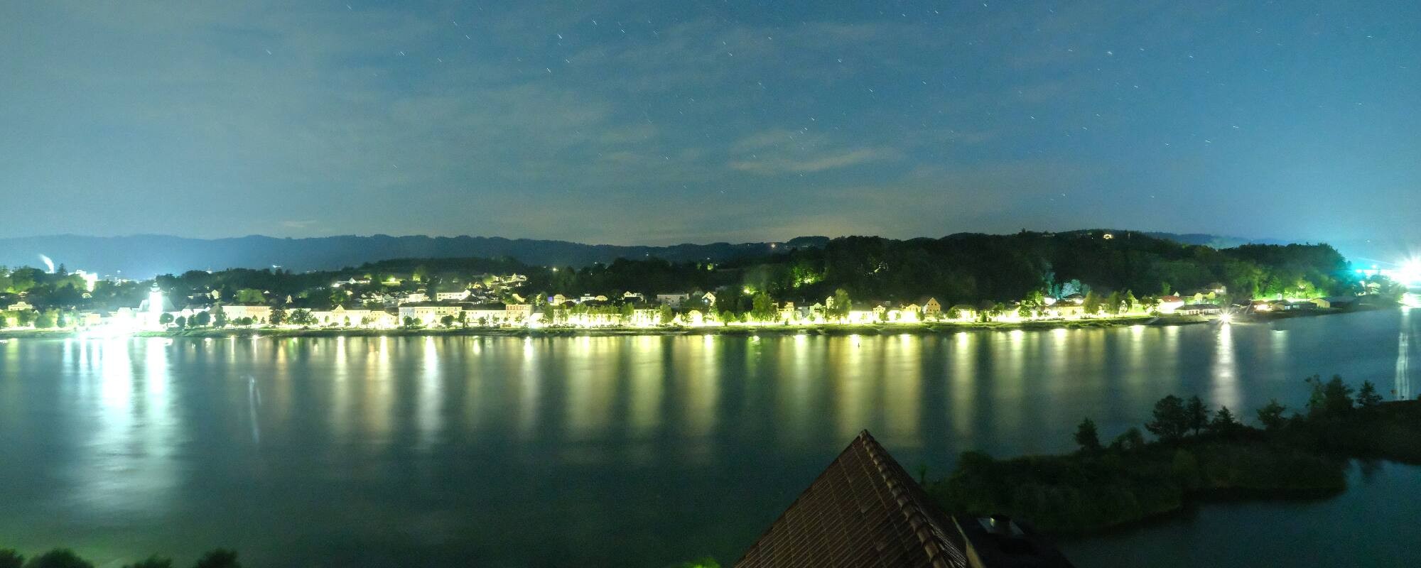 Archived image Webcam Hotel Faustschlössl - Aschach