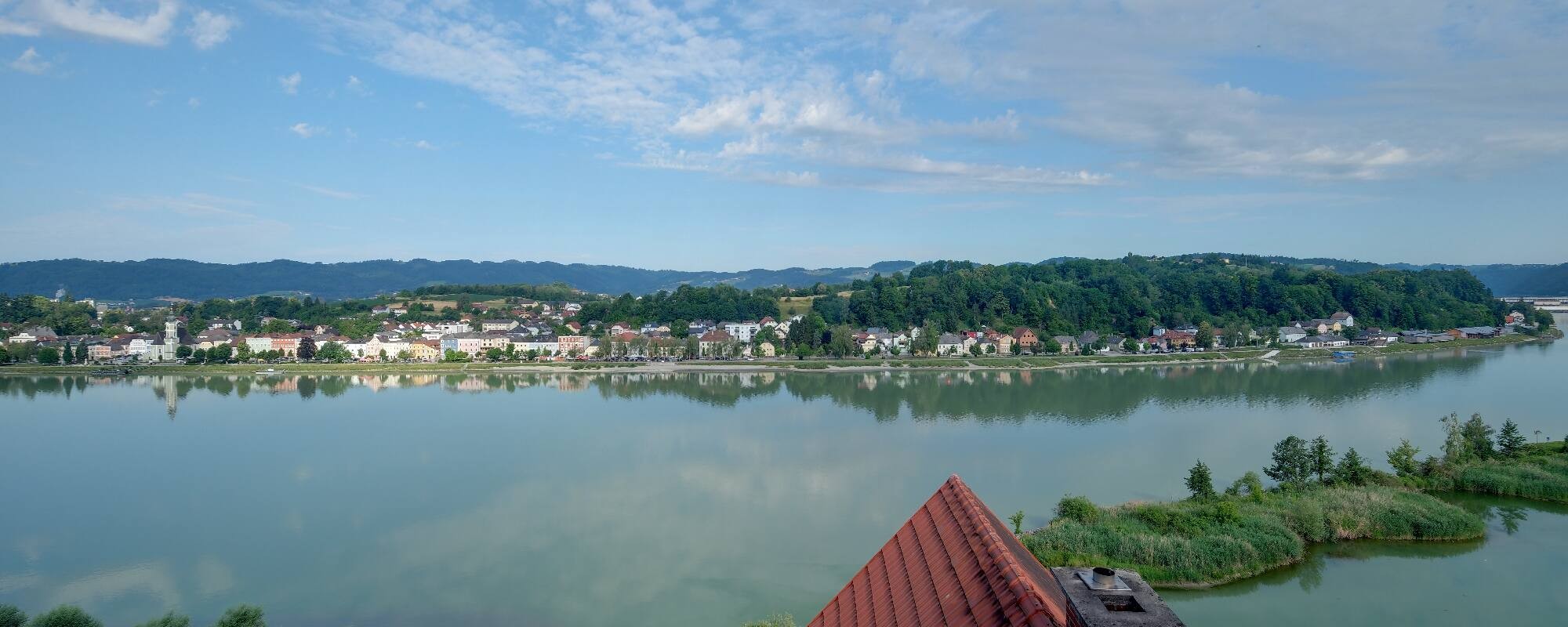 Archived image Webcam Hotel Faustschlössl - Aschach