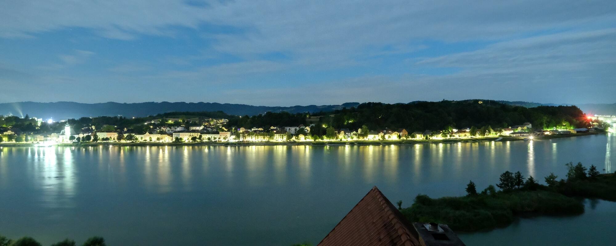 Archived image Webcam Hotel Faustschlössl - Aschach