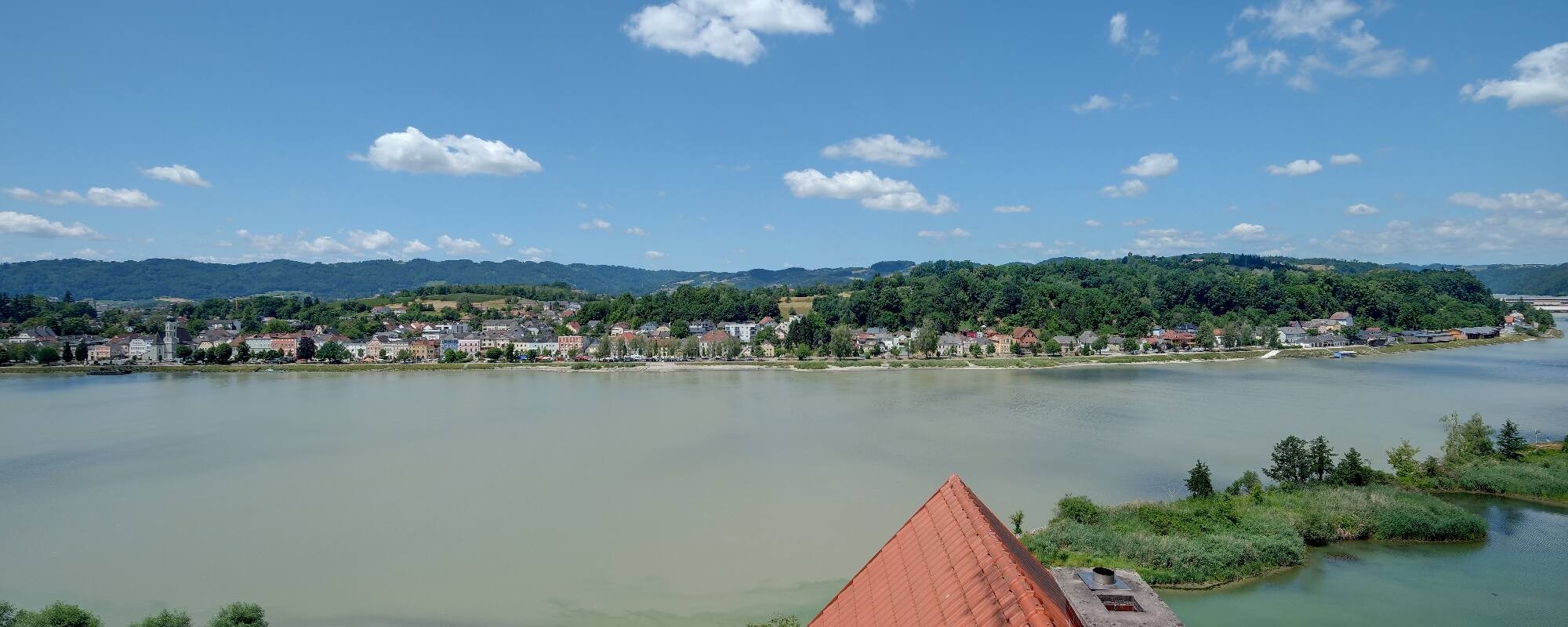 Archived image Webcam Hotel Faustschlössl - Aschach