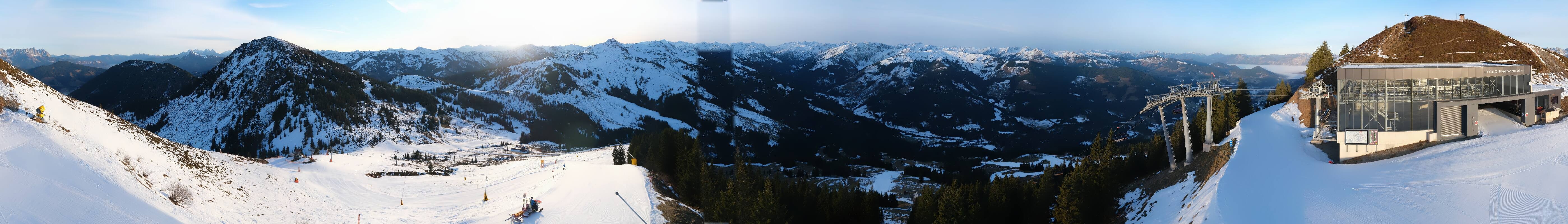 Archiv Foto Webcam Westendorf - Bergstation Fleiding